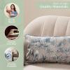 imageMaison d Hermine Decorative Pillow Covers 20x20 Inch Square 100 Cotton Throw Pillow Covers with Zipper  Chair Couches Sofas Bedroom Home for Easter Decorations Savana Jouy  Beige03  Savana Jouy  Beige