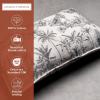 imageMaison d Hermine Decorative Pillow Covers 20x20 Inch Square 100 Cotton Throw Pillow Covers with Zipper  Chair Couches Sofas Bedroom Home for Easter Decorations Savana Jouy  Beige02  Savana Jouy  Black