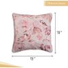 imageMaison d Hermine Decorative Pillow Covers 20x20 Inch Square 100 Cotton Throw Pillow Covers with Zipper  Chair Couches Sofas Bedroom Home for Easter Decorations Savana Jouy  Beige09  Equinoxe  Beige