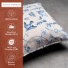 imageMaison d Hermine Decorative Pillow Covers 20x20 Inch Square 100 Cotton Throw Pillow Covers with Zipper  Chair Couches Sofas Bedroom Home for Easter Decorations Savana Jouy  Beige23  Neo Ipomee  Beige