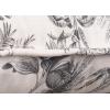 imageMaison d Hermine Decorative Pillow Covers 20x20 Inch Square 100 Cotton Throw Pillow Covers with Zipper  Chair Couches Sofas Bedroom Home for Easter Decorations Savana Jouy  Beige02  Savana Jouy  Black