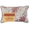 imageMaison d Hermine Decorative Pillow Covers 20x20 Inch Square 100 Cotton Throw Pillow Covers with Zipper  Chair Couches Sofas Bedroom Home for Easter Decorations Savana Jouy  Beige11  Feuillage  Light Taupe