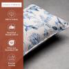imageMaison d Hermine Decorative Pillow Covers 20x20 Inch Square 100 Cotton Throw Pillow Covers with Zipper  Chair Couches Sofas Bedroom Home for Easter Decorations Savana Jouy  Beige23  Neo Ipomee  Beige
