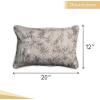 imageMaison d Hermine Decorative Pillow Covers 20x20 Inch Square 100 Cotton Throw Pillow Covers with Zipper  Chair Couches Sofas Bedroom Home for Easter Decorations Savana Jouy  Beige01  Savana Jouy  Blue