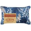 imageMaison d Hermine Decorative Pillow Covers 20x20 Inch Square 100 Cotton Throw Pillow Covers with Zipper  Chair Couches Sofas Bedroom Home for Easter Decorations Savana Jouy  Beige13  Feuillage  Air Force Blue
