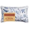 imageMaison d Hermine Decorative Pillow Covers 20x20 Inch Square 100 Cotton Throw Pillow Covers with Zipper  Chair Couches Sofas Bedroom Home for Easter Decorations Savana Jouy  Beige22  Neo Ipomee  White