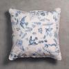 imageMaison d Hermine Decorative Pillow Covers 20x20 Inch Square 100 Cotton Throw Pillow Covers with Zipper  Chair Couches Sofas Bedroom Home for Easter Decorations Savana Jouy  Beige23  Neo Ipomee  Beige