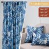 imageMaison d Hermine Decorative Pillow Covers 20x20 Inch Square 100 Cotton Throw Pillow Covers with Zipper  Chair Couches Sofas Bedroom Home for Easter Decorations Savana Jouy  Beige13  Feuillage  Air Force Blue