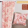 imageMaison d Hermine Decorative Pillow Covers 20x20 Inch Square 100 Cotton Throw Pillow Covers with Zipper  Chair Couches Sofas Bedroom Home for Easter Decorations Savana Jouy  Beige10  Equinoxe  Terracotta