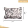 imageMaison d Hermine Decorative Pillow Covers 20x20 Inch Square 100 Cotton Throw Pillow Covers with Zipper  Chair Couches Sofas Bedroom Home for Easter Decorations Savana Jouy  Beige02  Savana Jouy  Black
