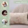 imageMaison d Hermine Decorative Pillow Covers 20x20 Inch Square 100 Cotton Throw Pillow Covers with Zipper  Chair Couches Sofas Bedroom Home for Easter Decorations Savana Jouy  Beige18  Louxor  Beige