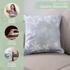 imageMaison d Hermine Decorative Pillow Covers 20x20 Inch Square 100 Cotton Throw Pillow Covers with Zipper  Chair Couches Sofas Bedroom Home for Easter Decorations Savana Jouy  Beige19  Louxor  Dark Blue