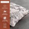 imageMaison d Hermine Decorative Pillow Covers 20x20 Inch Square 100 Cotton Throw Pillow Covers with Zipper  Chair Couches Sofas Bedroom Home for Easter Decorations Savana Jouy  Beige25  Bonobo  Grey