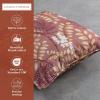 imageMaison d Hermine Decorative Pillow Covers 20x20 Inch Square 100 Cotton Throw Pillow Covers with Zipper  Chair Couches Sofas Bedroom Home for Easter Decorations Savana Jouy  Beige16  Feuillage  Cameo Brown