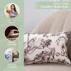 imageMaison d Hermine Decorative Pillow Covers 20x20 Inch Square 100 Cotton Throw Pillow Covers with Zipper  Chair Couches Sofas Bedroom Home for Easter Decorations Savana Jouy  Beige28  Bonobo  Brown