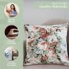 imageMaison d Hermine Decorative Pillow Covers 20x20 Inch Square 100 Cotton Throw Pillow Covers with Zipper  Chair Couches Sofas Bedroom Home for Easter Decorations Savana Jouy  Beige17  Abbeville
