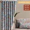 imageMaison d Hermine Decorative Pillow Covers 20x20 Inch Square 100 Cotton Throw Pillow Covers with Zipper  Chair Couches Sofas Bedroom Home for Easter Decorations Savana Jouy  Beige24  Dalida  Blue