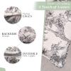 imageMaison d Hermine Decorative Pillow Covers 20x20 Inch Square 100 Cotton Throw Pillow Covers with Zipper  Chair Couches Sofas Bedroom Home for Easter Decorations Savana Jouy  Beige02  Savana Jouy  Black Giraffe