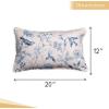 imageMaison d Hermine Decorative Pillow Covers 20x20 Inch Square 100 Cotton Throw Pillow Covers with Zipper  Chair Couches Sofas Bedroom Home for Easter Decorations Savana Jouy  Beige23  Neo Ipomee  Beige