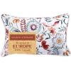 imageMaison d Hermine Decorative Pillow Covers 20x20 Inch Square 100 Cotton Throw Pillow Covers with Zipper  Chair Couches Sofas Bedroom Home for Easter Decorations Savana Jouy  Beige14  Nellore