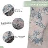 imageMaison d Hermine Decorative Pillow Covers 20x20 Inch Square 100 Cotton Throw Pillow Covers with Zipper  Chair Couches Sofas Bedroom Home for Easter Decorations Savana Jouy  Beige01  Savana Jouy  Blue Giraffe