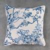 imageMaison d Hermine Decorative Pillow Covers 20x20 Inch Square 100 Cotton Throw Pillow Covers with Zipper  Chair Couches Sofas Bedroom Home for Easter Decorations Savana Jouy  Beige21  Bonobo  Blue