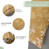 imageMaison d Hermine Decorative Pillow Covers 20x20 Inch Square 100 Cotton Throw Pillow Covers with Zipper  Chair Couches Sofas Bedroom Home for Easter Decorations Savana Jouy  Beige15  Louxor  Dark Beige