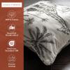 imageMaison d Hermine Decorative Pillow Covers 20x20 Inch Square 100 Cotton Throw Pillow Covers with Zipper  Chair Couches Sofas Bedroom Home for Easter Decorations Savana Jouy  Beige03  Savana Jouy  Beige Giraffe