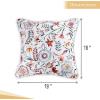 imageMaison d Hermine Decorative Pillow Covers 20x20 Inch Square 100 Cotton Throw Pillow Covers with Zipper  Chair Couches Sofas Bedroom Home for Easter Decorations Savana Jouy  Beige14  Nellore