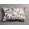 imageMaison d Hermine Decorative Pillow Covers 20x20 Inch Square 100 Cotton Throw Pillow Covers with Zipper  Chair Couches Sofas Bedroom Home for Easter Decorations Savana Jouy  Beige02  Savana Jouy  Black