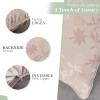 imageMaison d Hermine Decorative Pillow Covers 20x20 Inch Square 100 Cotton Throw Pillow Covers with Zipper  Chair Couches Sofas Bedroom Home for Easter Decorations Savana Jouy  Beige18  Louxor  Beige