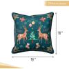 imageMaison d Hermine Decorative Pillow Covers 20x20 Inch Square 100 Cotton Throw Pillow Covers with Zipper  Chair Couches Sofas Bedroom Home for Easter Decorations Savana Jouy  Beige20  Hygge Christmas