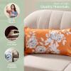 imageMaison d Hermine Decorative Pillow Covers 20x20 Inch Square 100 Cotton Throw Pillow Covers with Zipper  Chair Couches Sofas Bedroom Home for Easter Decorations Savana Jouy  Beige30  Pretty Autumn