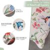 imageMaison d Hermine Decorative Pillow Covers 20x20 Inch Square 100 Cotton Throw Pillow Covers with Zipper  Chair Couches Sofas Bedroom Home for Easter Decorations Savana Jouy  Beige07  Neo Ipomee  Multicolor