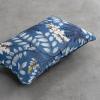 imageMaison d Hermine Decorative Pillow Covers 20x20 Inch Square 100 Cotton Throw Pillow Covers with Zipper  Chair Couches Sofas Bedroom Home for Easter Decorations Savana Jouy  Beige13  Feuillage  Air Force Blue