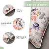 imageMaison d Hermine Decorative Pillow Covers 20x20 Inch Square 100 Cotton Throw Pillow Covers with Zipper  Chair Couches Sofas Bedroom Home for Easter Decorations Savana Jouy  Beige08  Equinoxe