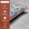 imageMaison d Hermine Decorative Pillow Covers 20x20 Inch Square 100 Cotton Throw Pillow Covers with Zipper  Chair Couches Sofas Bedroom Home for Easter Decorations Savana Jouy  Beige24  Dalida  Blue