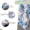 imageMaison d Hermine Decorative Pillow Covers 20x20 Inch Square 100 Cotton Throw Pillow Covers with Zipper  Chair Couches Sofas Bedroom Home for Easter Decorations Savana Jouy  Beige21  Bonobo  Blue