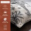 imageMaison d Hermine Decorative Pillow Covers 20x20 Inch Square 100 Cotton Throw Pillow Covers with Zipper  Chair Couches Sofas Bedroom Home for Easter Decorations Savana Jouy  Beige02  Savana Jouy  Black Giraffe