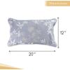imageMaison d Hermine Decorative Pillow Covers 20x20 Inch Square 100 Cotton Throw Pillow Covers with Zipper  Chair Couches Sofas Bedroom Home for Easter Decorations Savana Jouy  Beige19  Louxor  Dark Blue