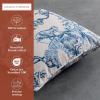 imageMaison d Hermine Decorative Pillow Covers 20x20 Inch Square 100 Cotton Throw Pillow Covers with Zipper  Chair Couches Sofas Bedroom Home for Easter Decorations Savana Jouy  Beige21  Bonobo  Blue