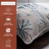 imageMaison d Hermine Decorative Pillow Covers 20x20 Inch Square 100 Cotton Throw Pillow Covers with Zipper  Chair Couches Sofas Bedroom Home for Easter Decorations Savana Jouy  Beige01  Savana Jouy  Blue Giraffe