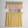 imageMaison d Hermine Easter Dew 100 Cotton Set of 3 Kitchen Rod Pocket Window Curtain for Cafe  Kitchen  Bedroom  Home 2 Tiers 28quotX36quot and 1 Valance 56quotX18quot28  Marquise