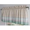 imageMaison d Hermine Easter Dew 100 Cotton Set of 3 Kitchen Rod Pocket Window Curtain for Cafe  Kitchen  Bedroom  Home 2 Tiers 28quotX36quot and 1 Valance 56quotX18quot38  Easter Dew