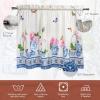 imageMaison d Hermine Easter Dew 100 Cotton Set of 3 Kitchen Rod Pocket Window Curtain for Cafe  Kitchen  Bedroom  Home 2 Tiers 28quotX36quot and 1 Valance 56quotX18quot18  Canton