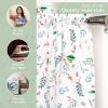 imageMaison d Hermine Easter Dew 100 Cotton Set of 3 Kitchen Rod Pocket Window Curtain for Cafe  Kitchen  Bedroom  Home 2 Tiers 28quotX36quot and 1 Valance 56quotX18quot27  Morzine