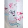 imageMaison d Hermine Easter Dew 100 Cotton Set of 3 Kitchen Rod Pocket Window Curtain for Cafe  Kitchen  Bedroom  Home 2 Tiers 28quotX36quot and 1 Valance 56quotX18quot21  Blossoms in Spring