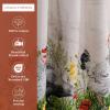 imageMaison d Hermine Easter Dew 100 Cotton Set of 3 Kitchen Rod Pocket Window Curtain for Cafe  Kitchen  Bedroom  Home 2 Tiers 28quotX36quot and 1 Valance 56quotX18quot34  Basse Cour