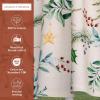 imageMaison d Hermine Easter Dew 100 Cotton Set of 3 Kitchen Rod Pocket Window Curtain for Cafe  Kitchen  Bedroom  Home 2 Tiers 28quotX36quot and 1 Valance 56quotX18quot33  Holly Time