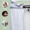 imageMaison d Hermine Easter Dew 100 Cotton Set of 3 Kitchen Rod Pocket Window Curtain for Cafe  Kitchen  Bedroom  Home 2 Tiers 28quotX36quot and 1 Valance 56quotX18quot01  Fleurs De Mai